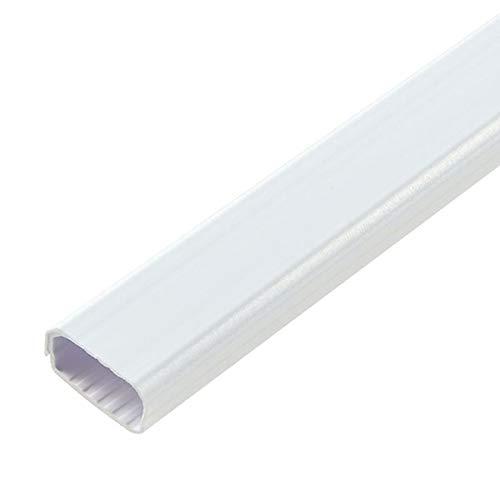 ELPA Wire Cover for Cutting with Scissors, 1m, White, for 3 Wires MH-CT21H(W)