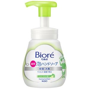 Kao Biore U Medicated Foaming Hand Soap Citrus Scent 240ml 1 bottle