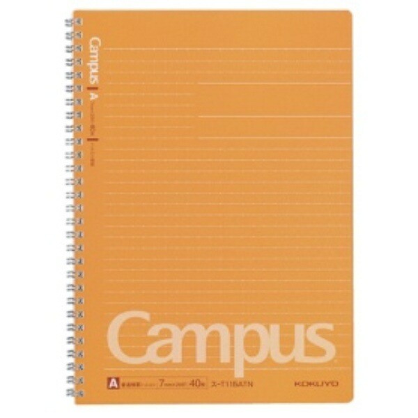 KOKUYO Campus Twin Ring Notebook B5 A-ruled 40 sheets Su-T115ATN