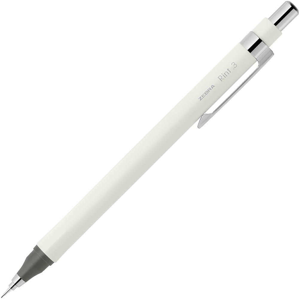 Zebra Mechanical Pencil Rint 0.3mm White Barrel P-MAS130-W