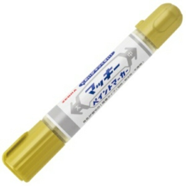 Zebra Mackie Paint Marker Bold + Medium Gold YYT20-GO 1 piece
