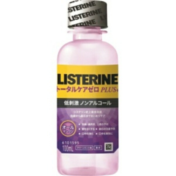 Johnson & Johnson Medicated Listerine Total Care Zero Plus 100ml 1 bottle