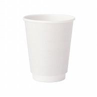 HEIKO Paper Cups Double-Wall Insulated Cups 8 oz. Diameter 80mm White 25-Pack