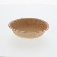 Shimojima HEIKO Disposable Containers Paper Plates Bowl Deep 13cm (Capacity 280ml) Kraft 20-Pack
