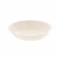 Shimojima HEIKO Disposable Containers Paper Plates Bowl Deep 13cm (Capacity 280ml) White 20-Pack