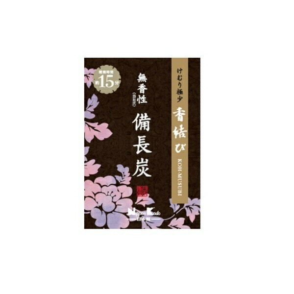 Nippon Kodo Kōmusubi Unscented Binchōtan Charcoal Mini 60g