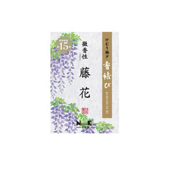 Nippon Kodo Kōmusubi Lightly Scented Wisteria Flower Mini 60g