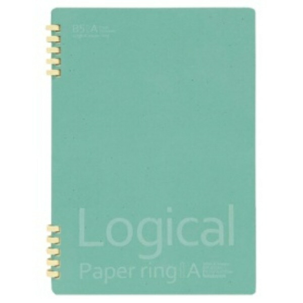 Nakabayashi Logical Paper Ring Notebook, B5 Size, A-ruled/7mm NW-B518A