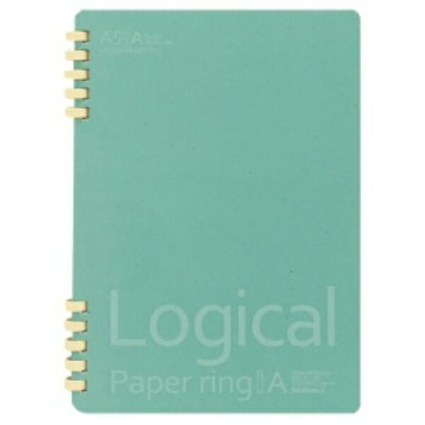 Nakabayashi Logical Paper Ring Notebook, A5 Size, A-ruled/7mm NW-A518A