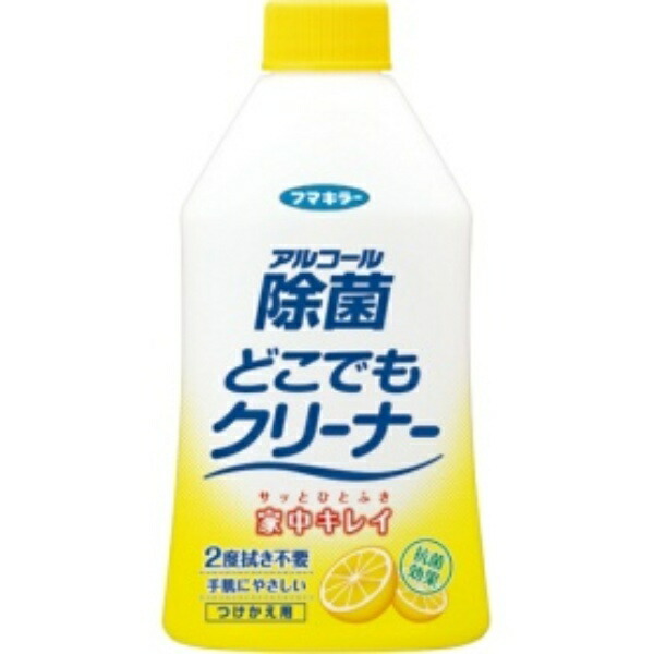 Fumakilla Alcohol Disinfectant Anywhere Cleaner Refill 300ml 1 Bottle