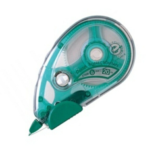 Pentel Correction Tape 20m (Refill Type) Green XZT506W 6mm