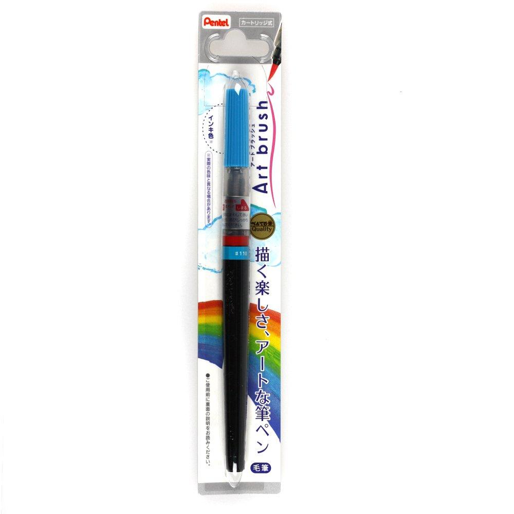 Pentel Brush Pen Art Brush XGFL-110 Sky Blue