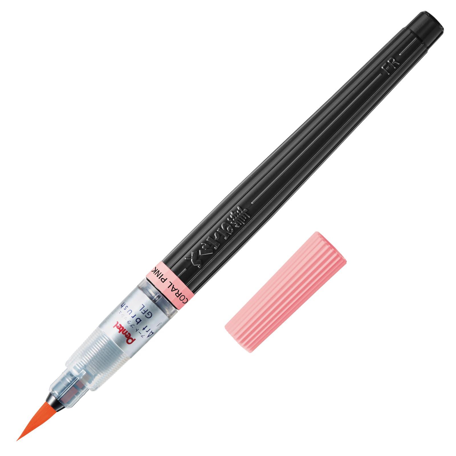 Pentel Color Brush Pen Art Brush Coral Pink XGFL-165