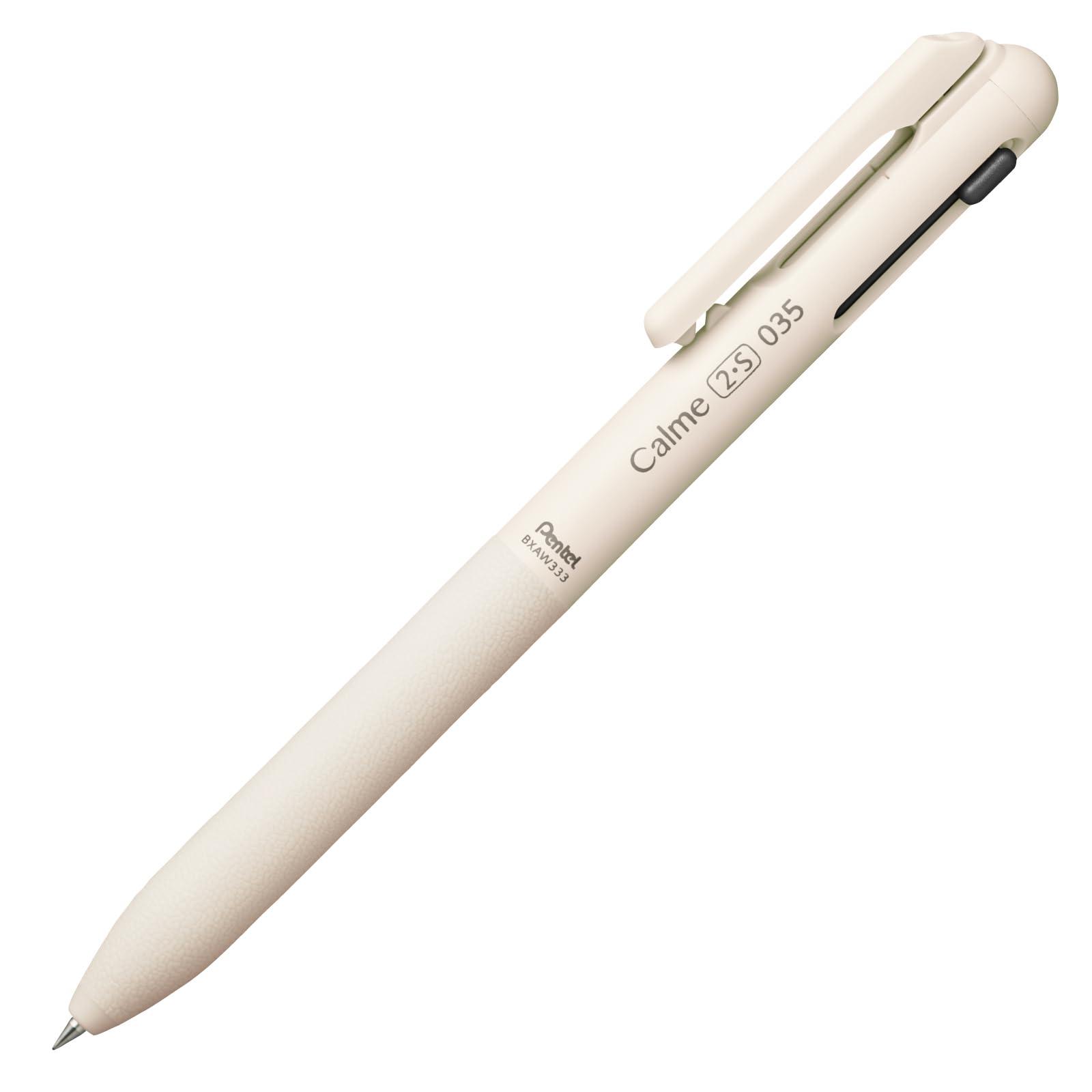 Pentel Multifunction Ballpoint Pen Calme 0.35mm Ballpoint 0.35mm, Mechanical Pencil 0.3mm Beige BXAW333H