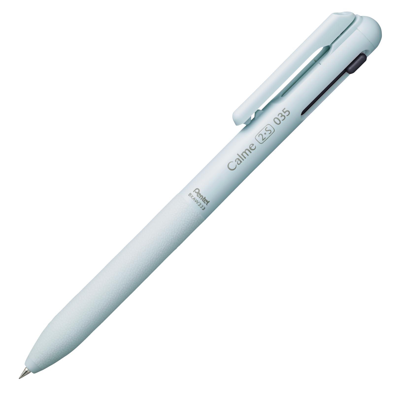 Pentel Multifunction Ballpoint Pen Calme 0.35mm Ballpoint Pen 0.35 Sharp 0.3 Light Blue BXAW333S2