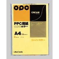 (Bulk Purchase) Bunundo Fine Color PPC A4 100-Sheet Pack Color 332 Cream