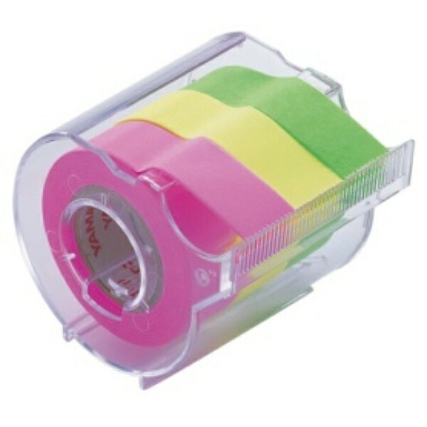 Yamato Memo Tape Roll with Cutter, 15mm x 10m RK-15CH-B