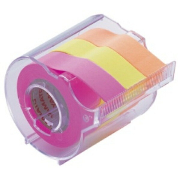 Yamato Memo Tape Roll with Cutter, 15mm x 10m RK-15CH-C