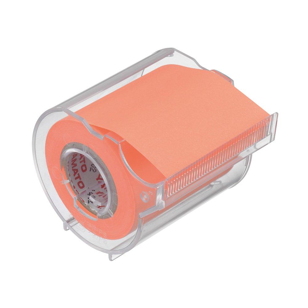 Yamato Memo Tape Roll with Cutter, 50mm x 10m RK-50CH-OR