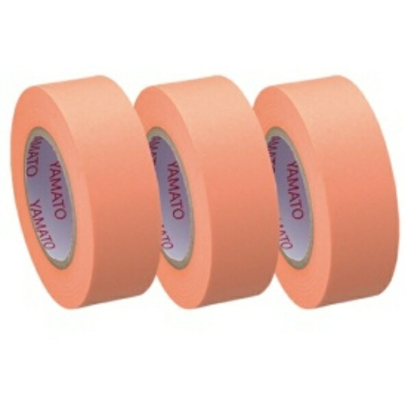 Yamato Memo Tape Refill Roll Tape 3 Rolls Orange 15mm x 10m RK-15H-OR