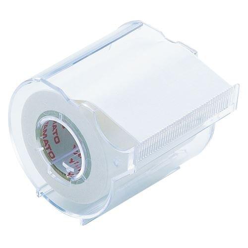 Yamato MemoC Roll Tape with Cutter, Recycled Paper, White, 50mm x 10m NOR-50CH-5
