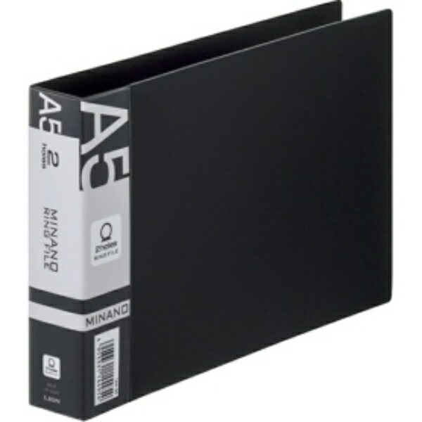 Lion Office Supplies Ring Binder Minano Black RF-226M
