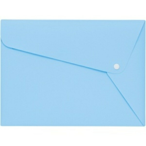 Lion Office Supplies PP Color Holder PELTO A4 0.35mm Thickness Pale Blue CF-62P 1 Sheet