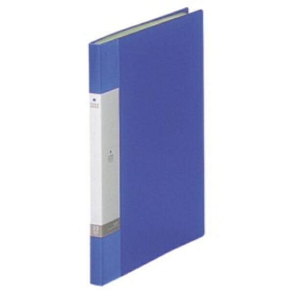 Rihitora Clear Book A4 20-Pocket Blue G3201-8
