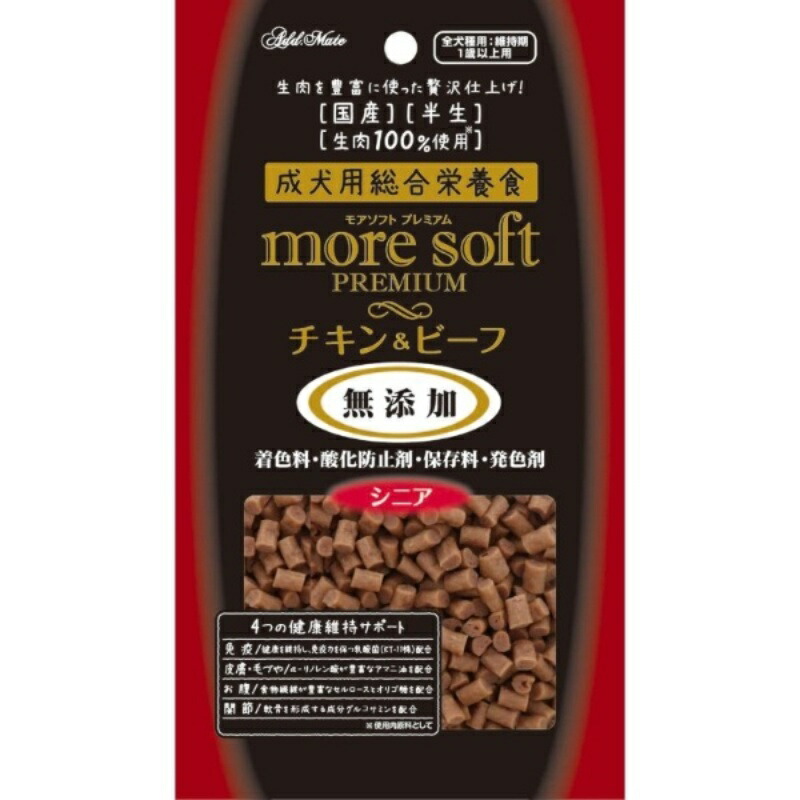 ADD. MATE more soft Premium Chicken & Beef Senior 60g