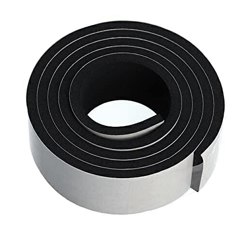 Amon Shock Non-Tape Width 30mm × Thickness 5.0mm Length 1m 3963 Black