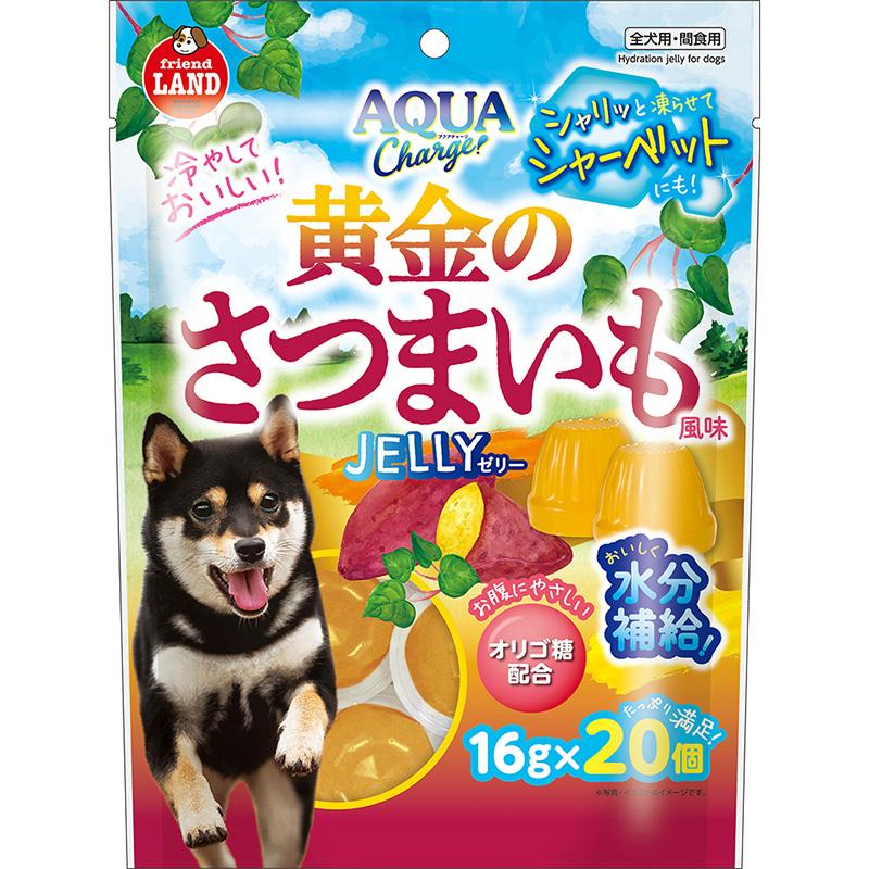 Aqua Charge Golden Sweet Potato Flavored Jelly 16g × 20 pieces
