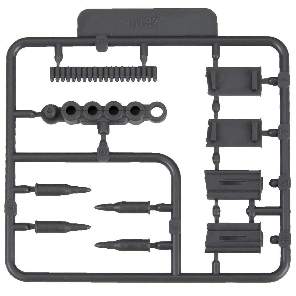 Kotobukiya M.S.G Modeling Support Goods Plastic Unit P137 Magazine & Rifle Ammo Non-Scale Plastic Model