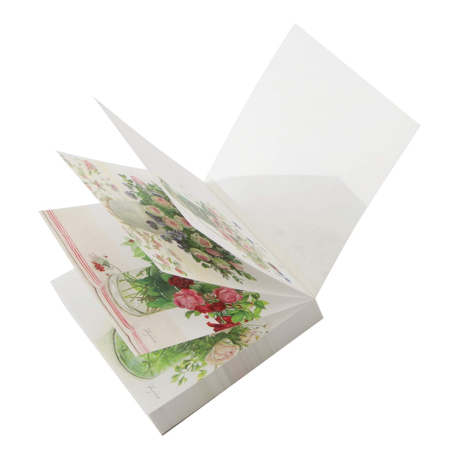 Frontier Block Memo Fujiko Rose WP-066