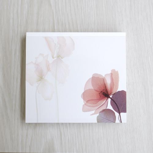 Frontier Block Memo Crystal Flower WP-084