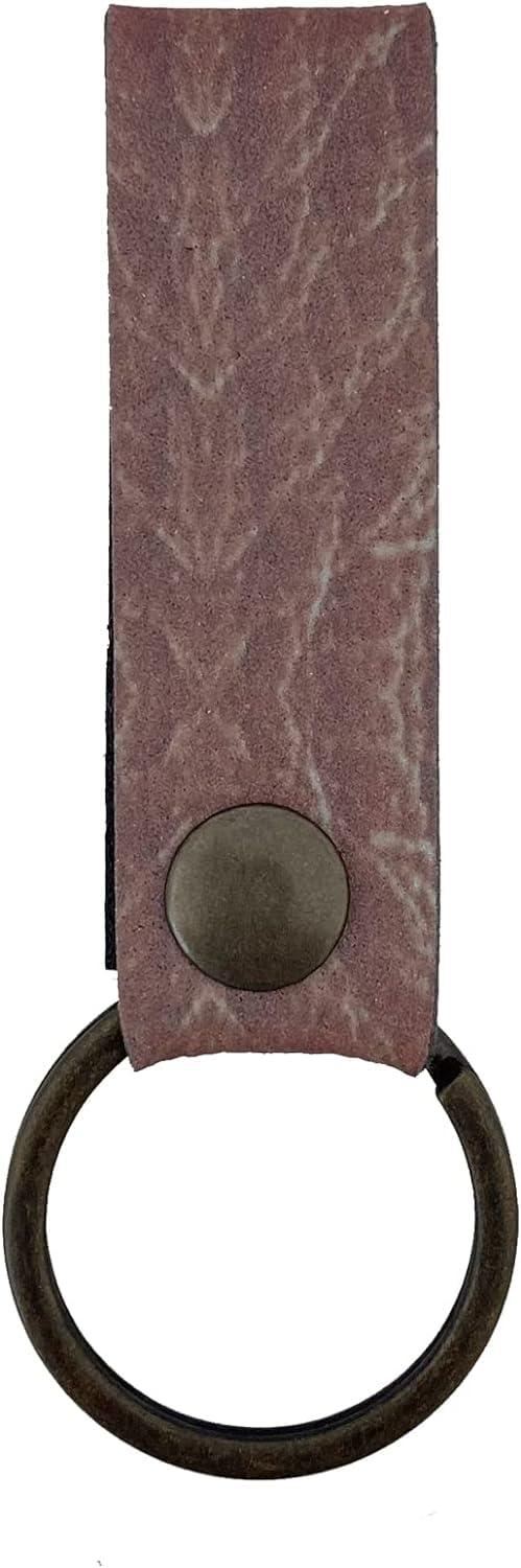 [Yoshio] Antique Reflector Series Leather Style Tag Red Free Size