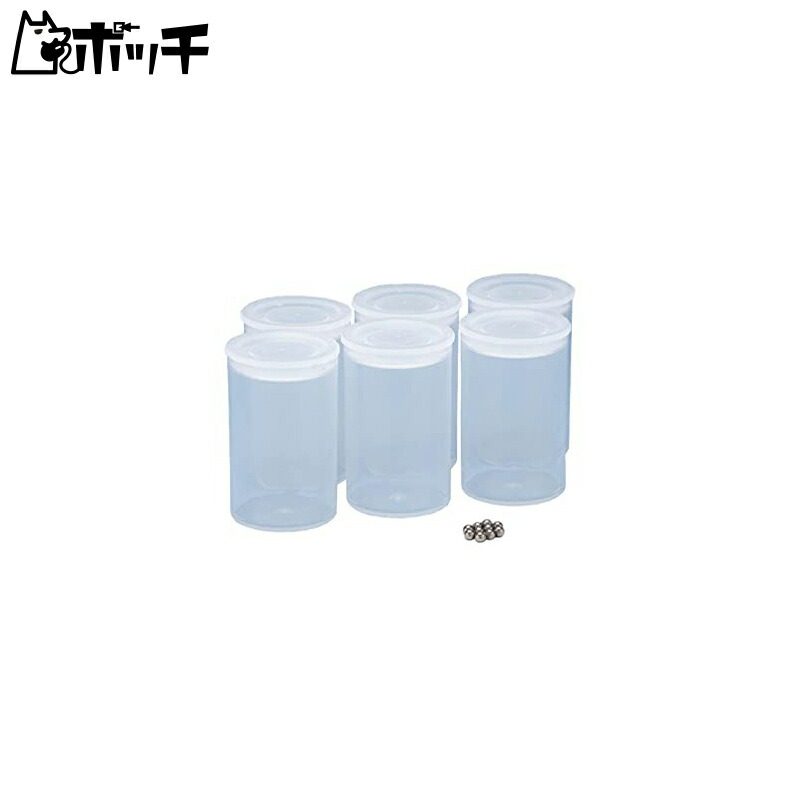 Wave Finish Products Series Push-On Cap Paint Bottle Large 48ml/6-Pack Plastic Model Painting Tools OF-069