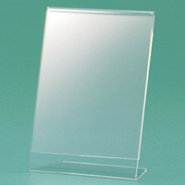 Single-sided Sign Holder (L-Shaped) A6 Vertical Ref.69601