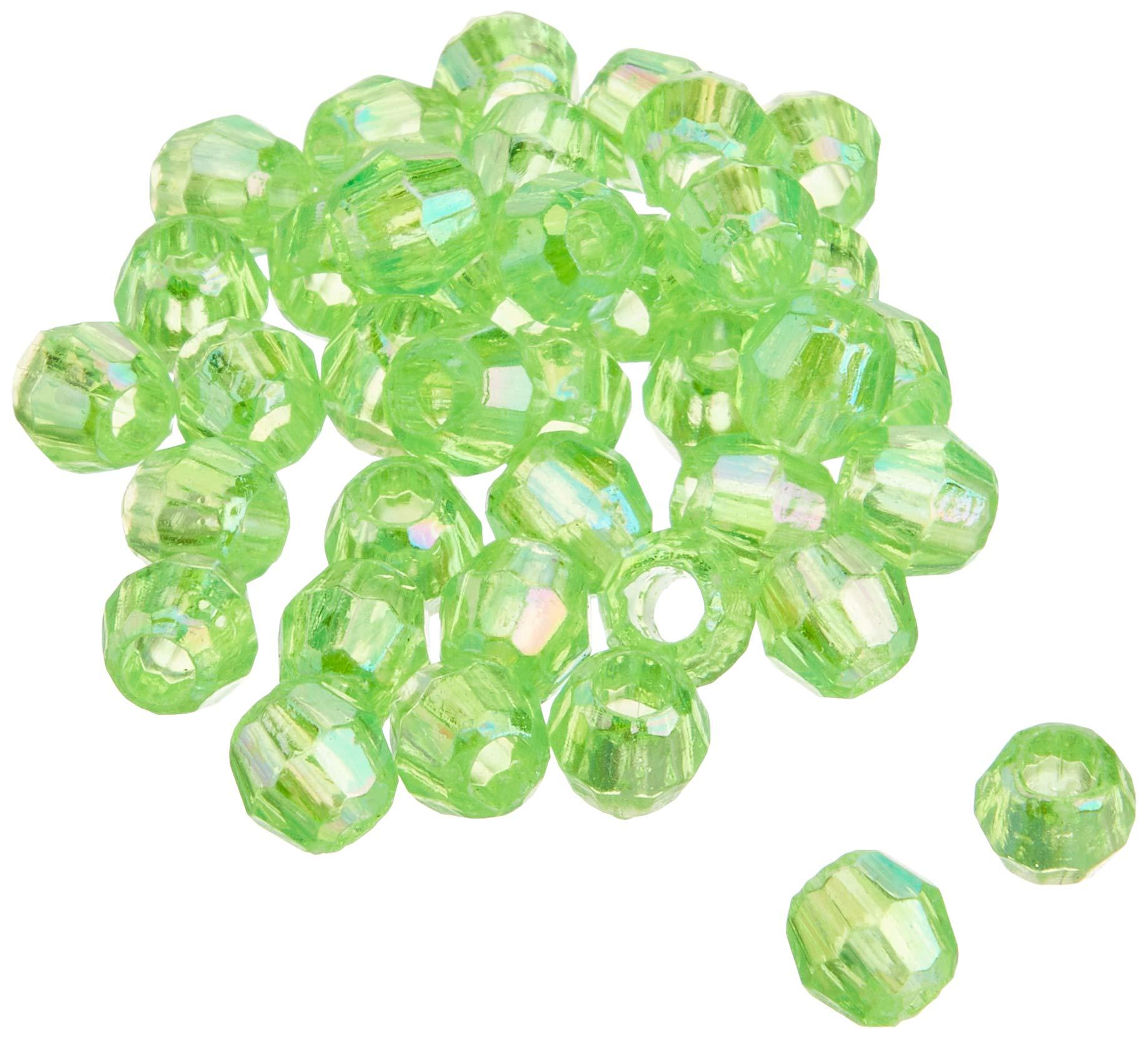 Shimamura Cut Beads 200-Piece Deluxe DX 8mm Light Green ASH-DX8C-10