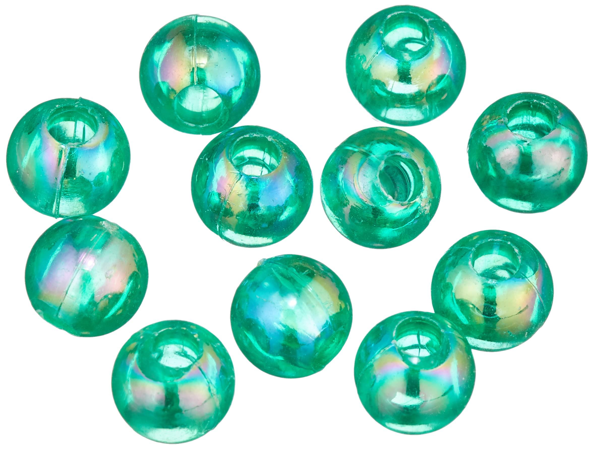 Shimamura Round Beads 200-Piece Deluxe DX 8mm Green ASH-DX8M-8