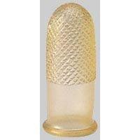 Crown Finger Sleeve Amber (Natural Rubber) Small CR-UB11-AM