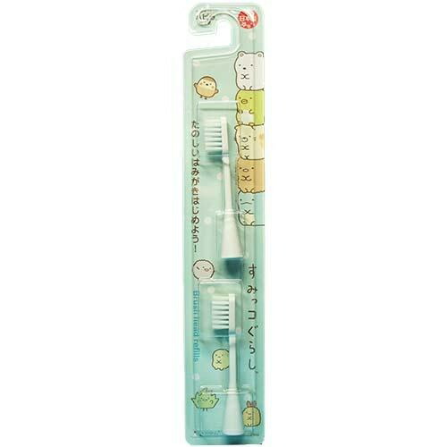 Sumikko Gurashi Happy-Pika Electric Toothbrush Replacement Brush Head - Mint Blue