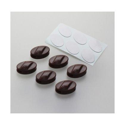 Smile Kids Cord Clip Brown AKN-03