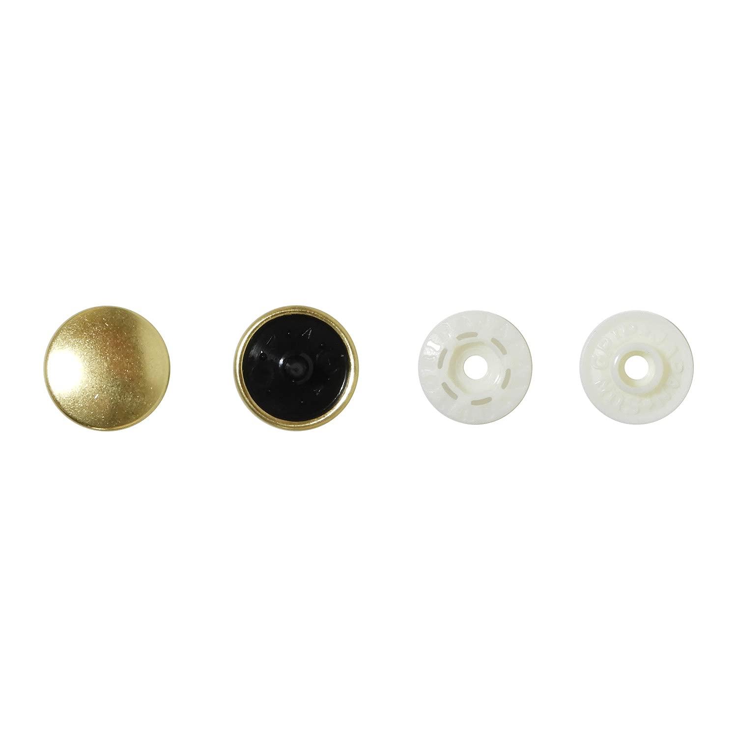 KIYOHARA Sankokko Plus Snap Metal 4-Piece Set Diameter 13mm Gold SUN15-123