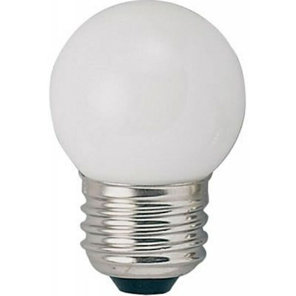 YAZAWA Baby Ball Bulb G40 E26 10W White G402610W YAZAWA