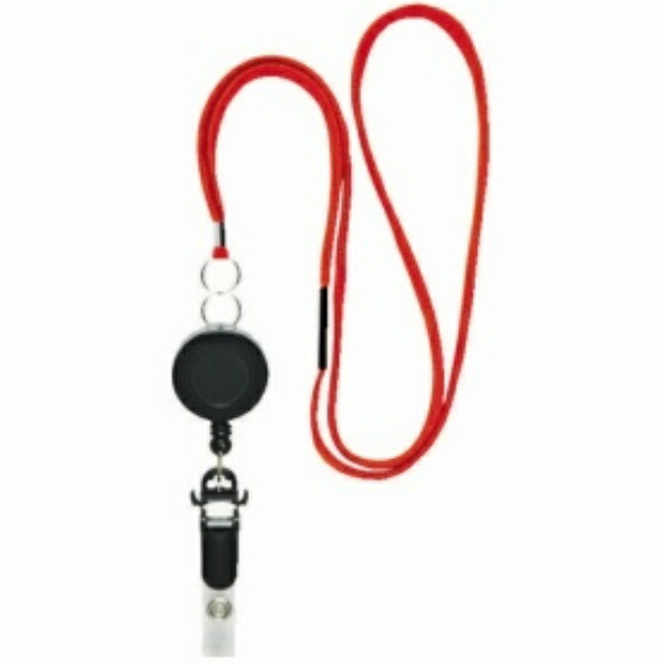 Sonic Strap Reel-Style Hanging Cord, Single, Red NF-569-R