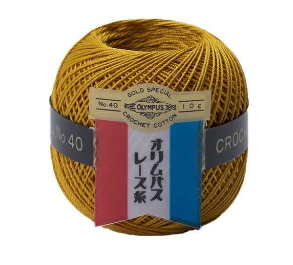 Lace Thread 『Olympus Lace Thread Gold Label #40 10g (Solid Color) Color #582』 Olympus