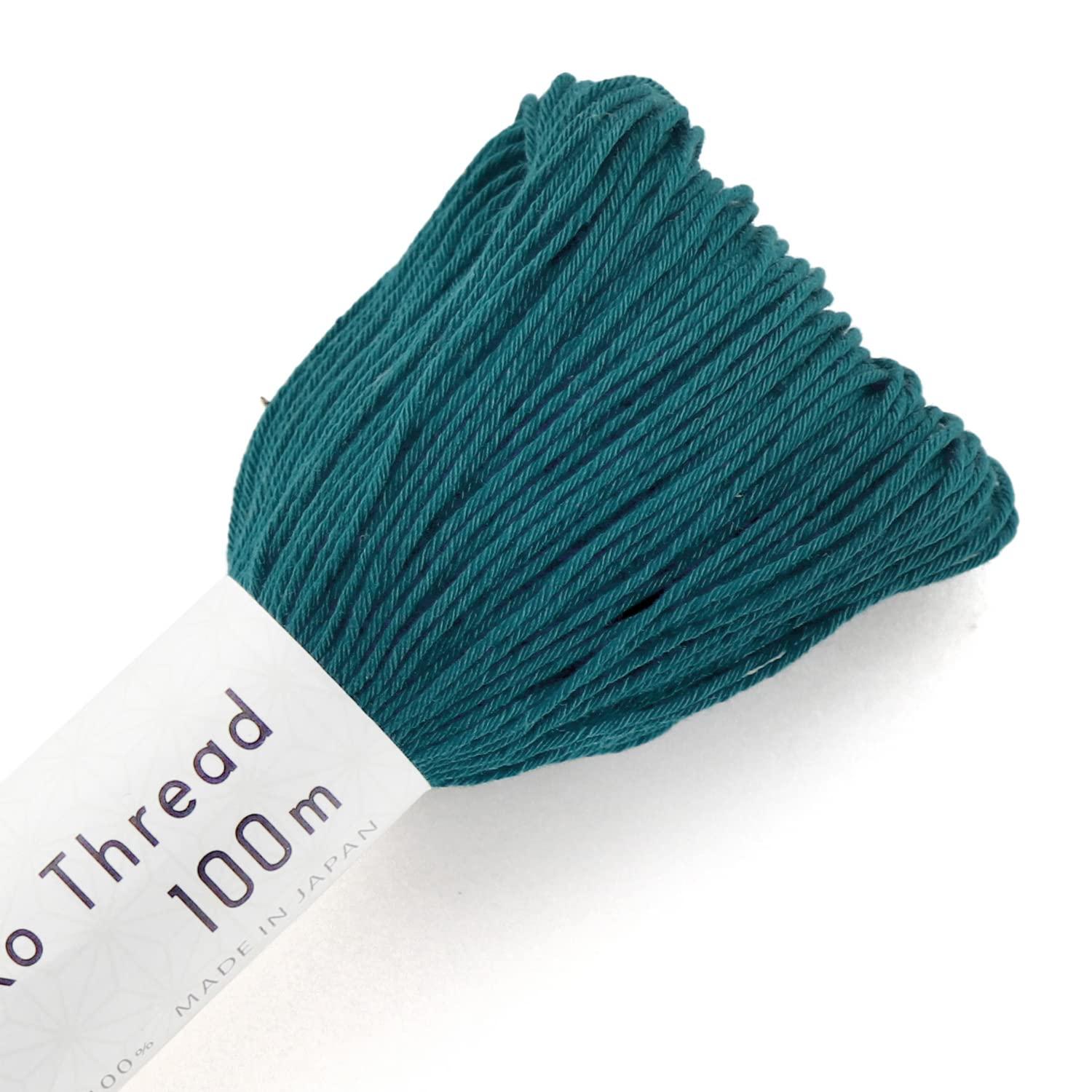 Olimpas Sashiko Thread 100m Single Color col.123