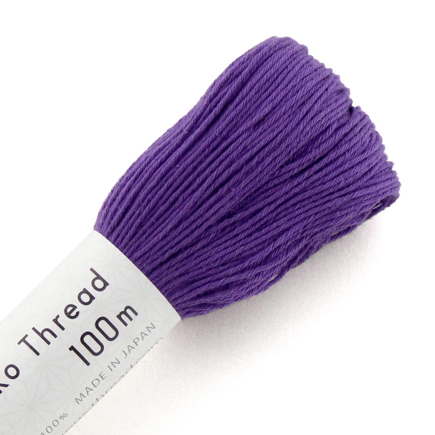 Olimpas Sashiko Thread 100m Single Color col.124