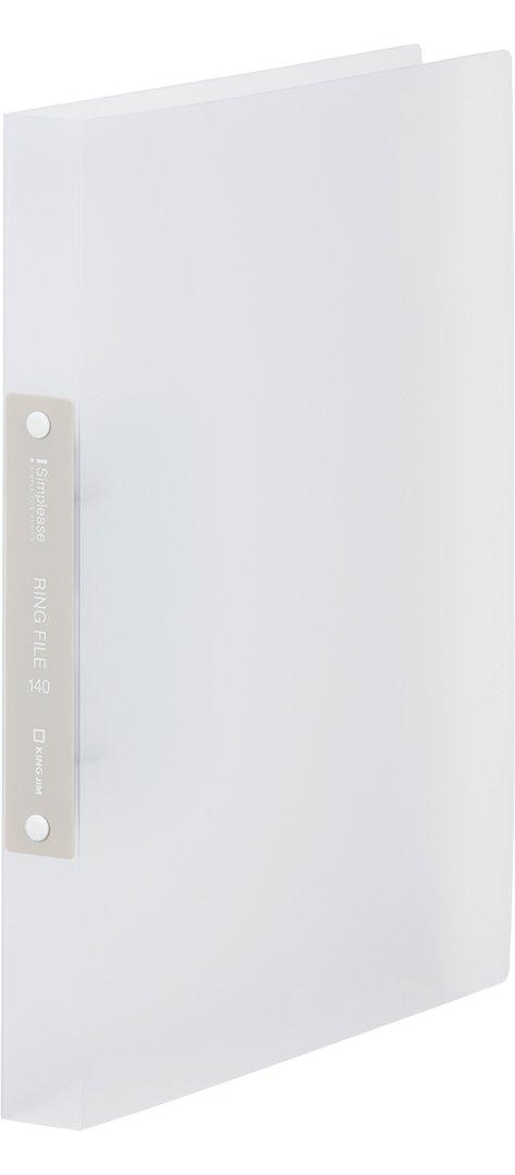 King Jim Ring File Simplicity (Transparent) A4 641TSP