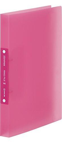 King Jim Ring File Simplicity (Transparent) Pink A4 641TSP Pink